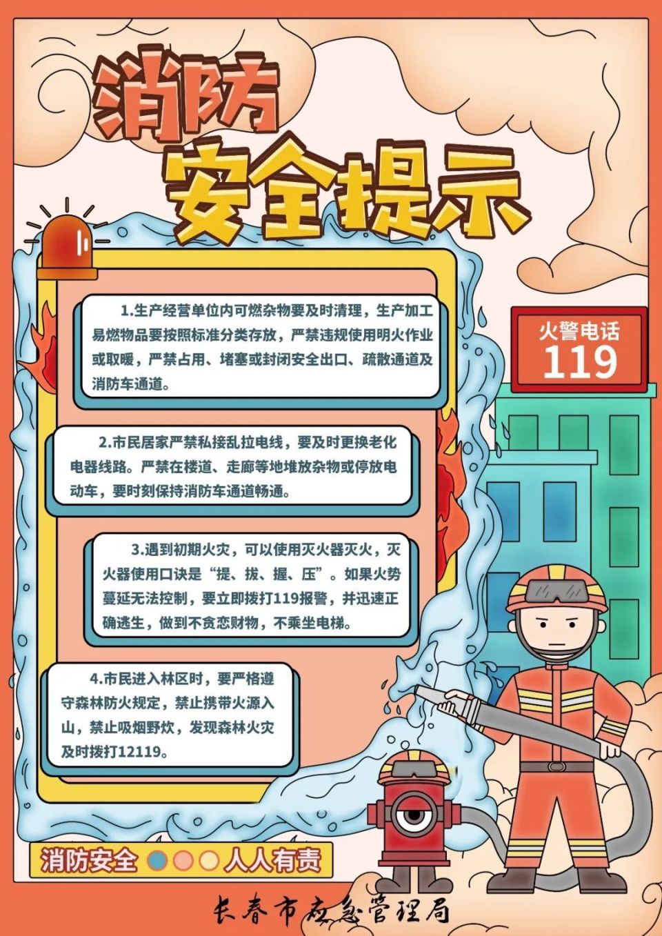 消防安全提示_腾讯新闻