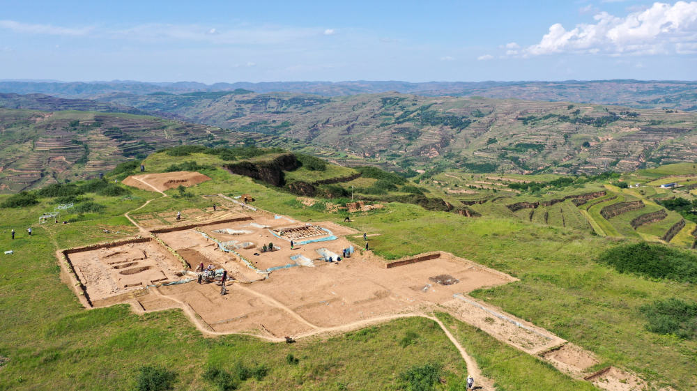 新华全媒 丨甘肃礼县四角坪遗址_腾讯新闻