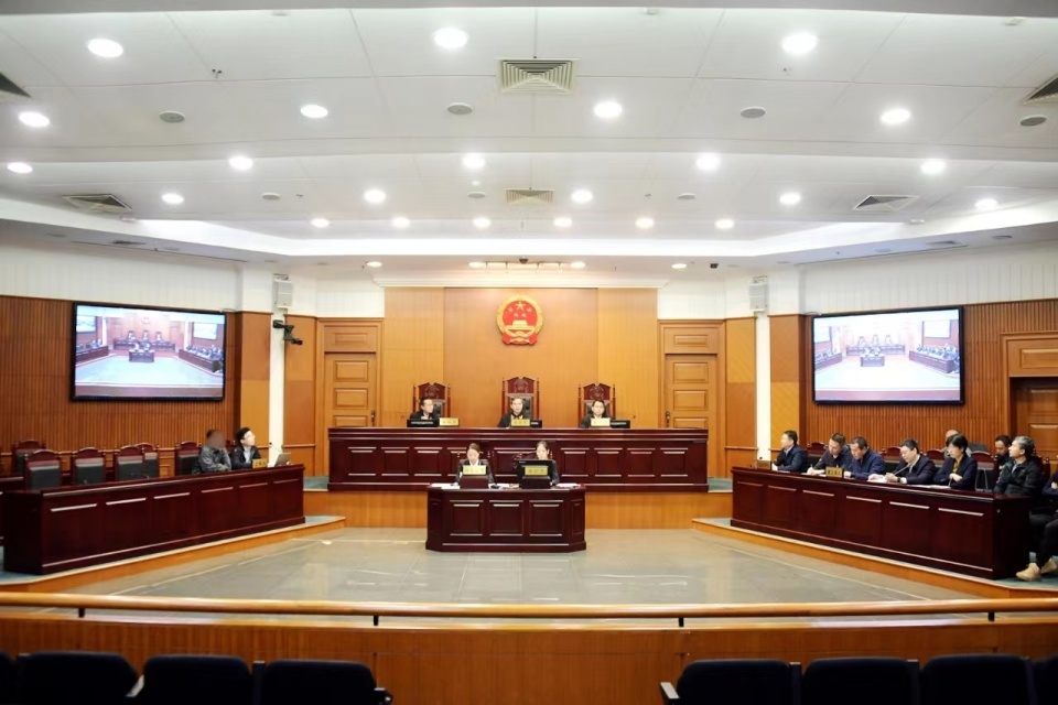 副院长程琥担任审判长,与行政庭庭长赵锋,审判员朱一峰组成合议庭