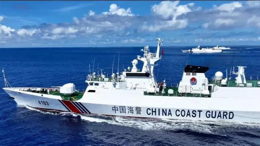 菲律宾3舰冲击仁爱礁只有一艘中国海警船拦截不行尽快增援