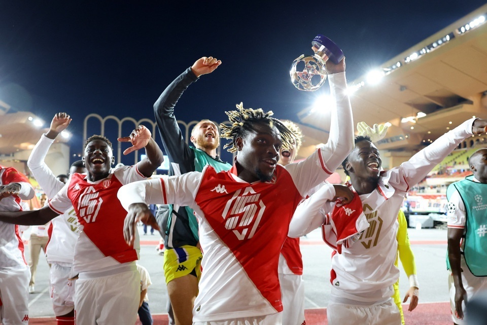 足球欧冠摩纳哥胜巴萨