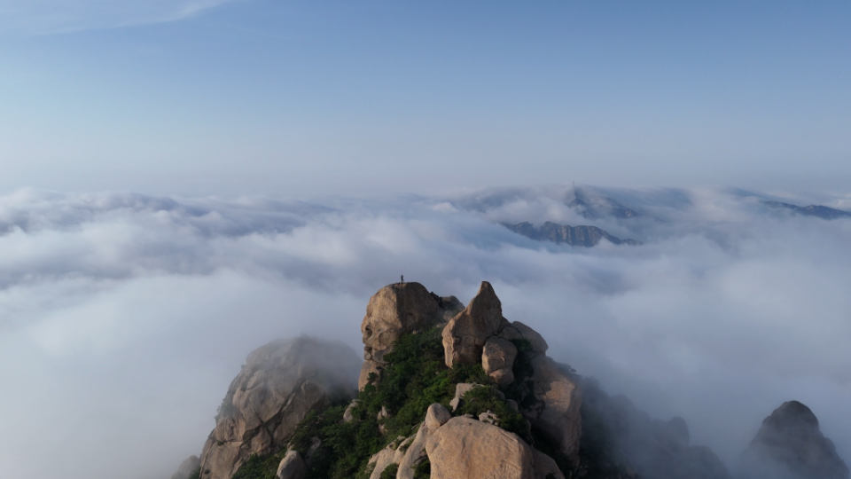 高志强供图"看云海最好提前一天联系大泽山风景区的工作人员.