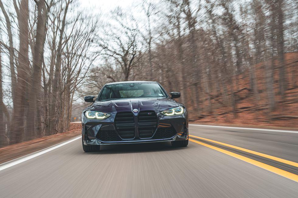 动力强劲外观激进2023款宝马m3雷霆版大量实拍图发布