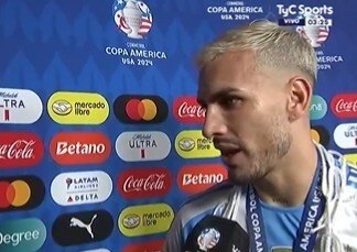 帕雷德斯:为阿根廷出战让我自豪,很享受在国家队的每一分钟