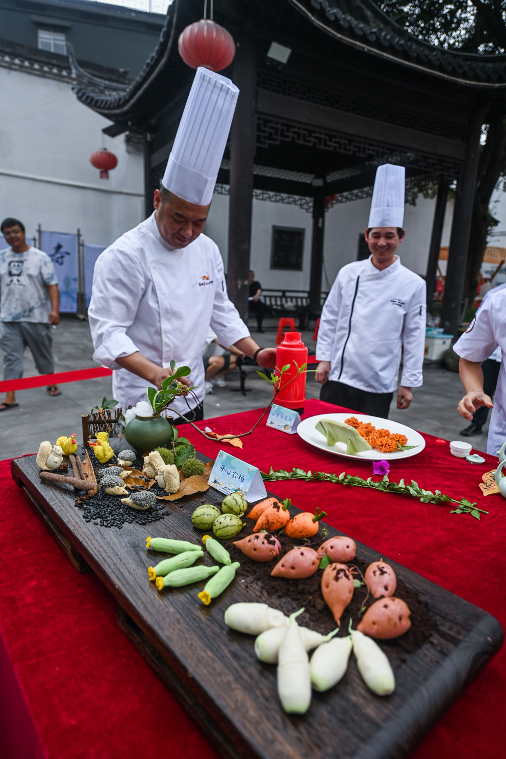 浙江寿昌古镇好吃节亚运主题菜品亮相