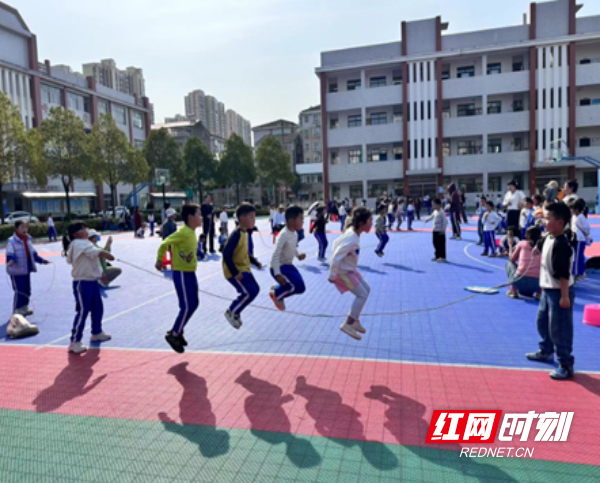 桃源县文星小学:我运动 我快乐 我健康