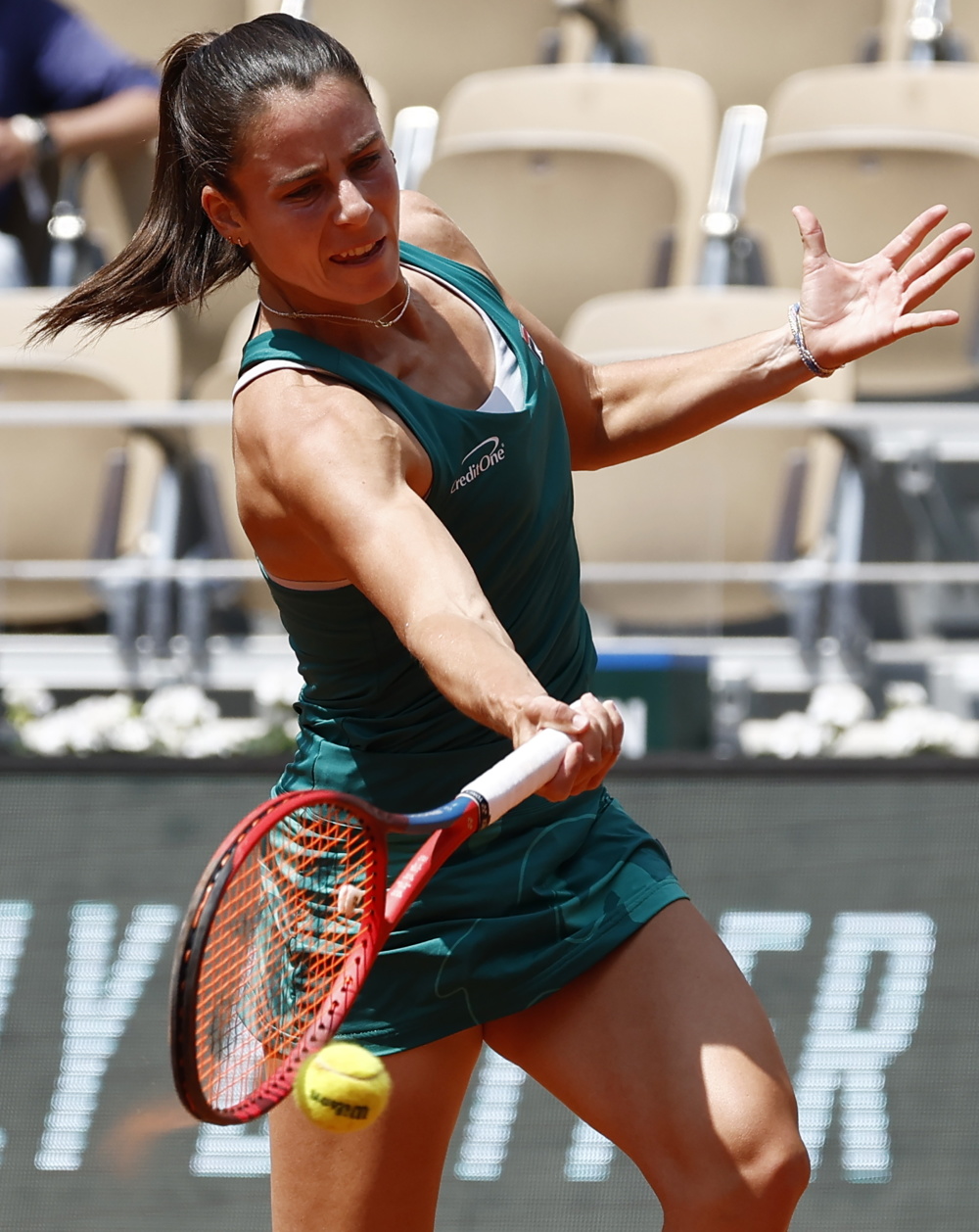 法网——萨巴伦卡晋级女单八强