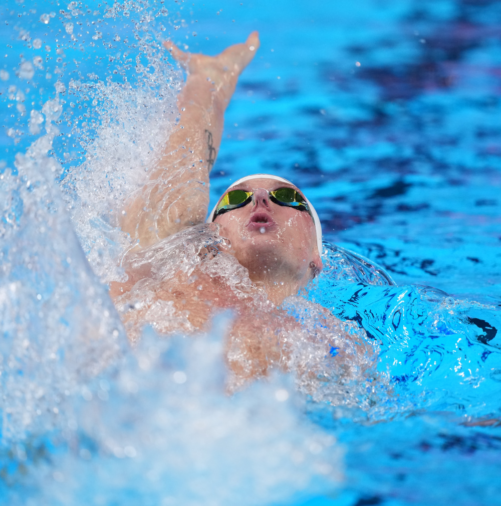 游泳——男子200米仰泳决赛赛况