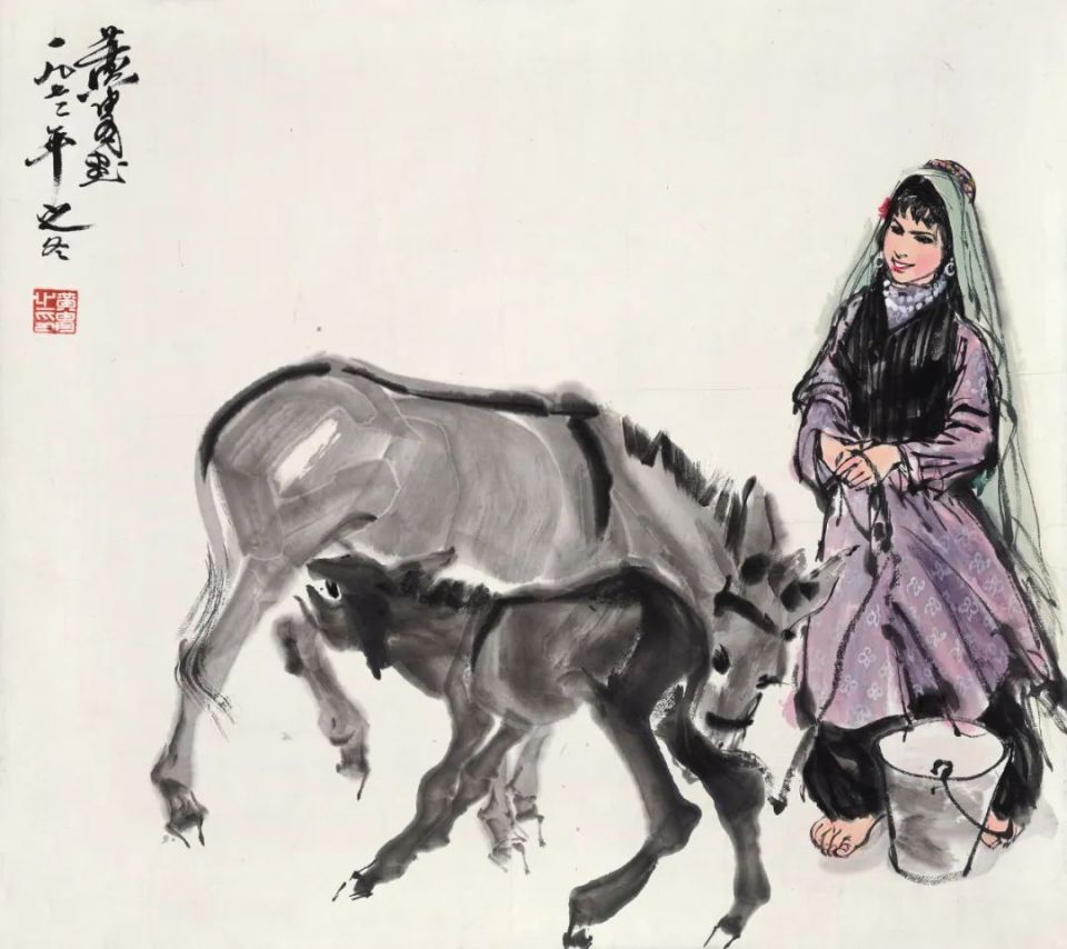 北京保利2023春拍丨黄胄绘画的“必攻不守”-腾讯新闻
