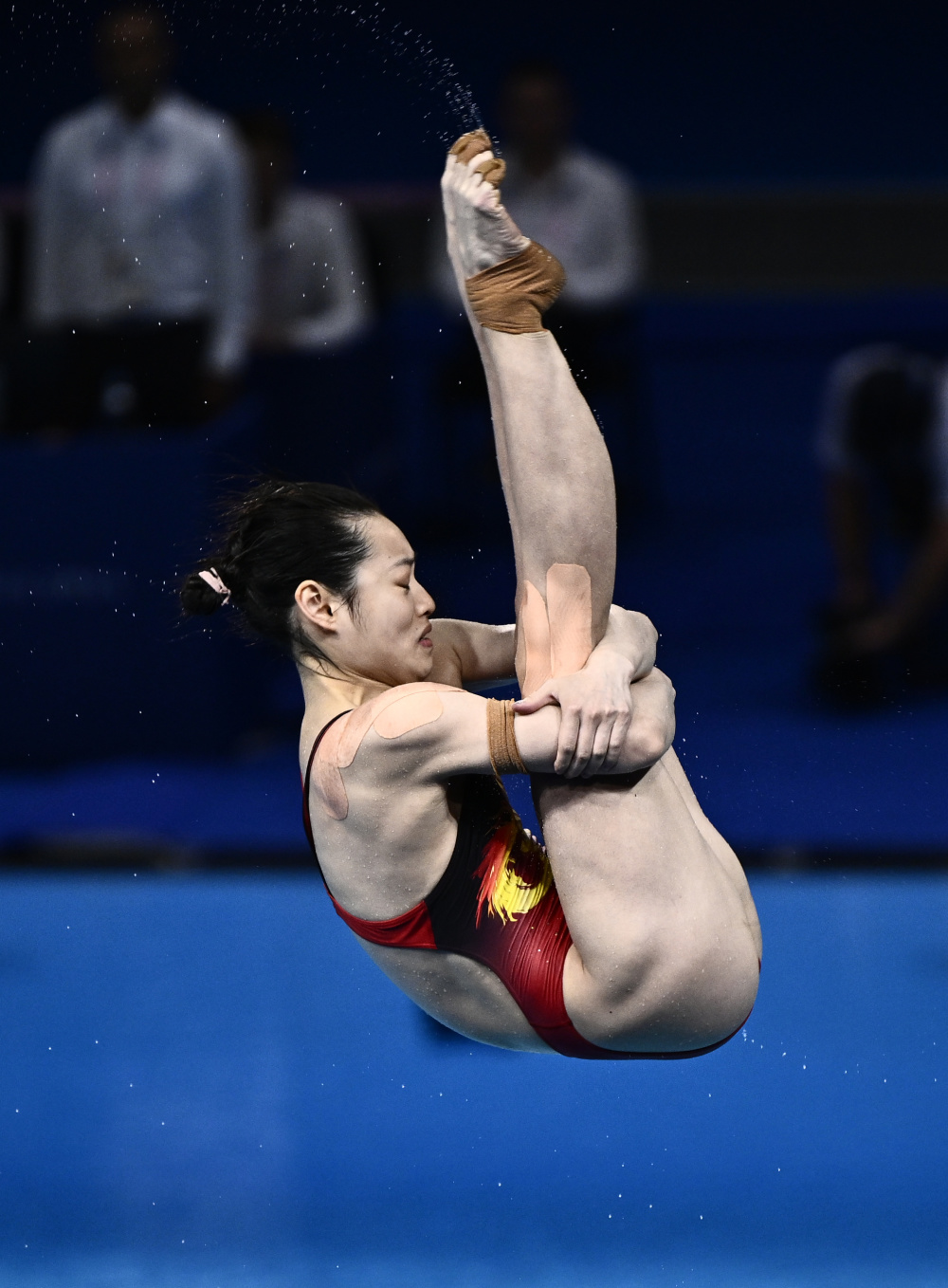 巴黎奥运会|跳水——女子3米板决赛:陈艺文获得金牌 昌雅妮获得铜牌(2