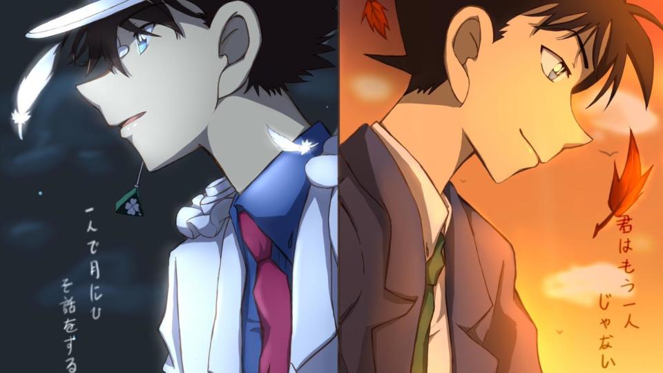 柯南新一和基德是堂兄弟早有伏笔青山刚昌20年前就设定好了