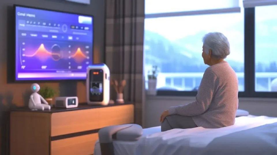 ai也能照顾老人!三位博士开发的产品,能防跌倒还能检测老年痴呆