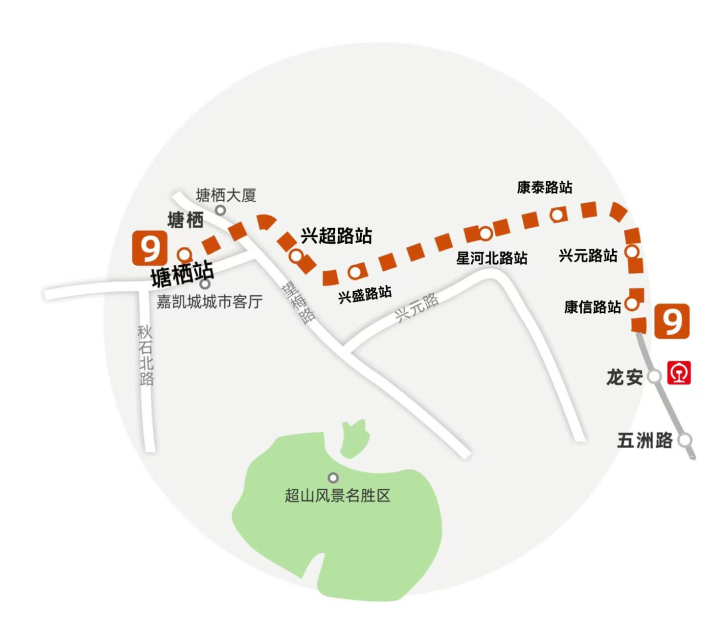 太原地铁9号线线路图图片