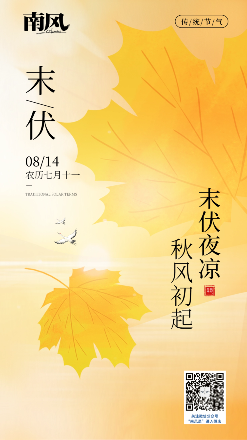 传统节气|末伏