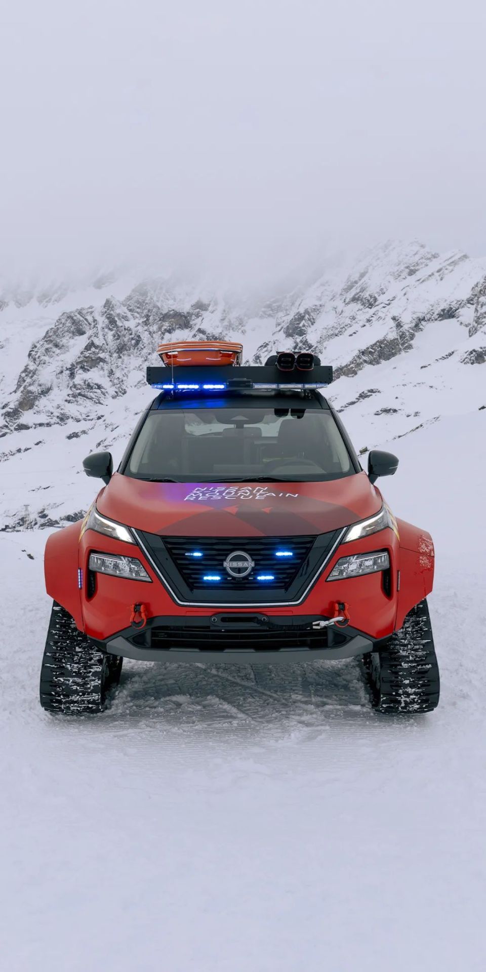日产推出奇骏雪地救援车,搭载大疆无人机