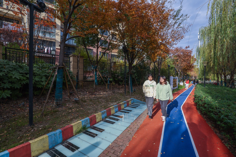 浙江湖州城市步道铺就居民幸福生活