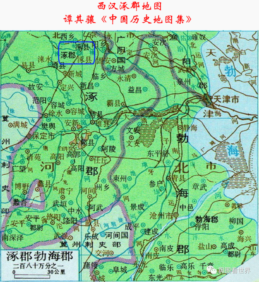 河北涿州地理位置图片