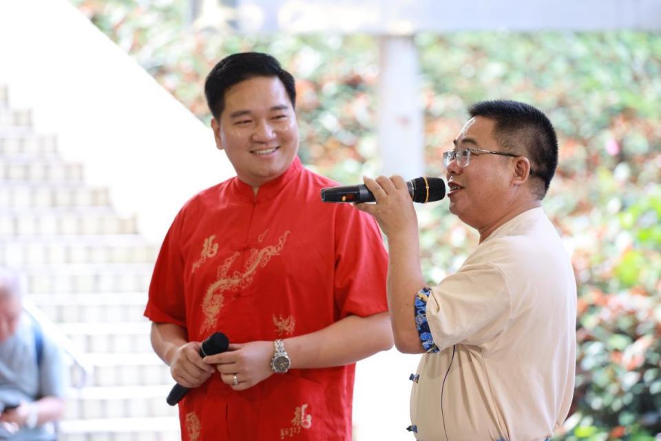 广东省客家山歌展示交流演出活动唱响羊城越秀山_腾讯新闻