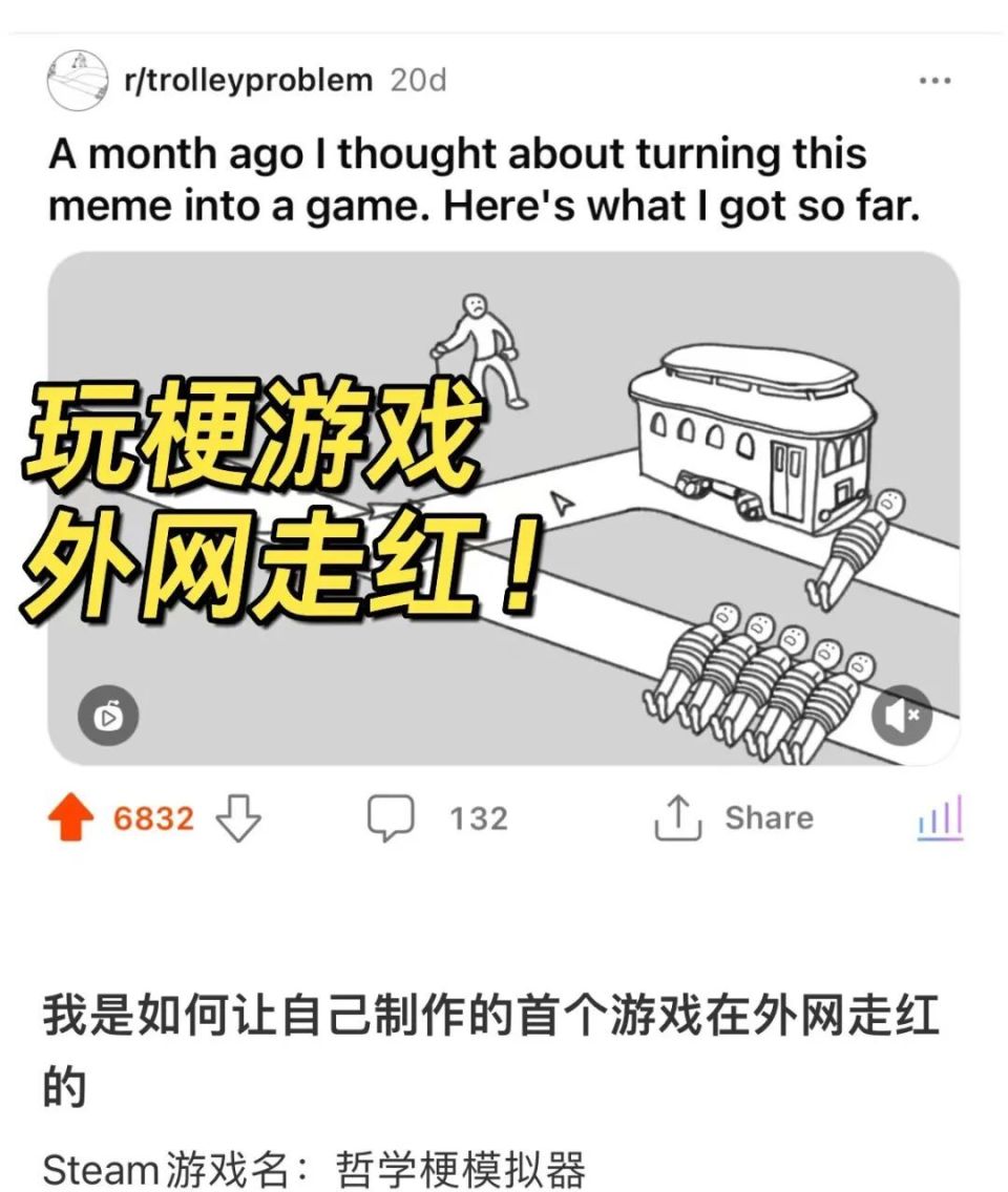 电车难题”被国人做成搞怪游戏，在外网火了-腾讯新闻
