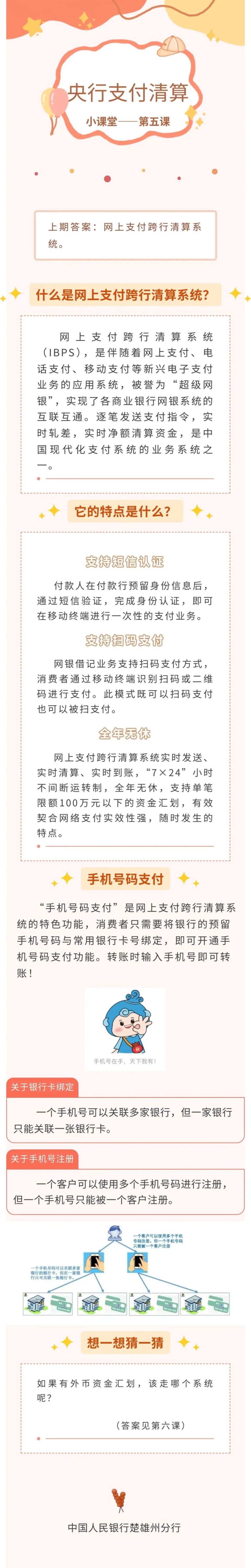 央行支付清算小课堂第五讲