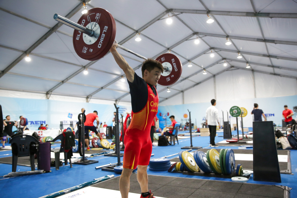 —亚锦赛:中国队赛前训练