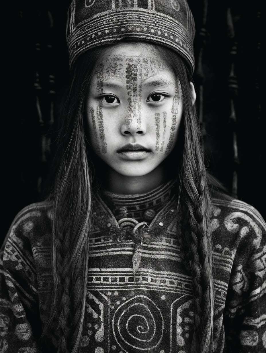 如果绘制照片美丽,则有可能说明独龙族女性文面是因图腾崇拜;反之,则