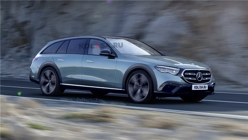 全新奔驰e级旅行车谍照曝光!插混车型超300马力!_腾讯新闻