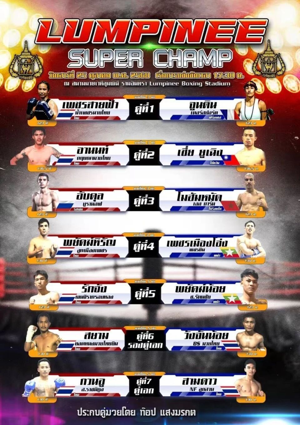 拳坛盛宴重磅回归！伦披尼超级冠军赛引爆激情之夜