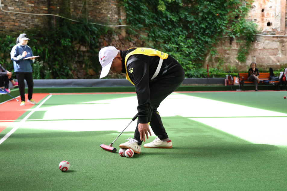 【网络中国节·端午】黄平县举办端午节老年人门球邀请赛