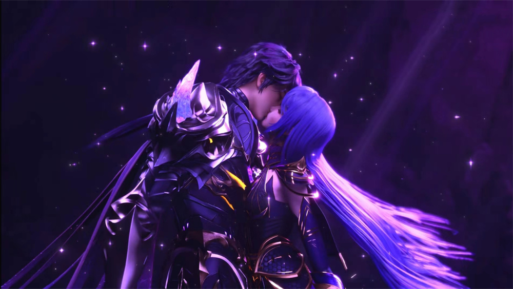 神印王座:皓晨圣采儿甜蜜亲吻,龙雅婷出现,导演用意很明显了插图4