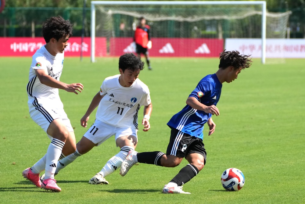 全国青少年校园足球联赛高中男子组在山东潍坊开赛