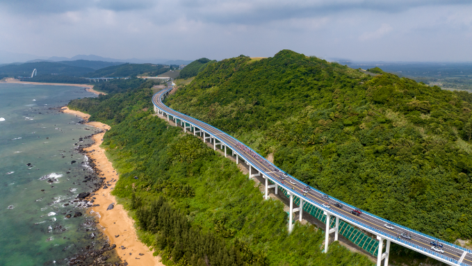 组图 | 环岛赛第二赛段:邂逅万宁滨海旅游公路美景