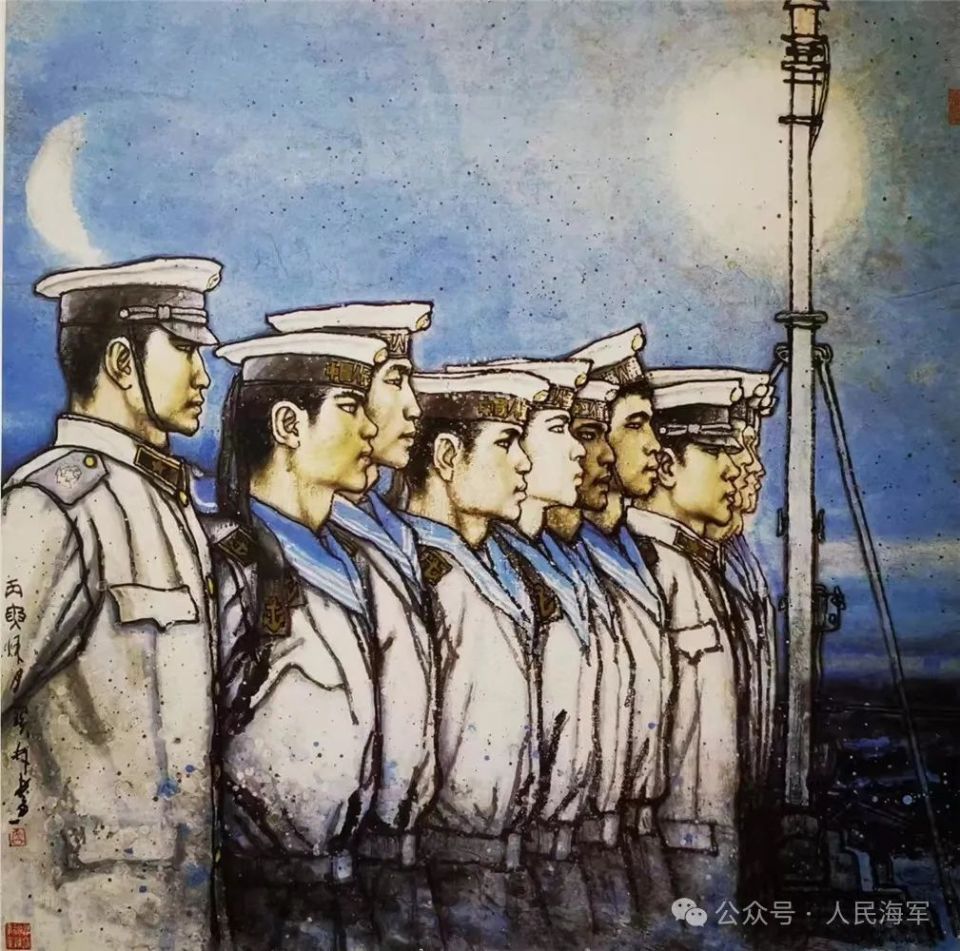 海军第十二届万里海疆美术作品展在江苏泰州开幕_腾讯新闻