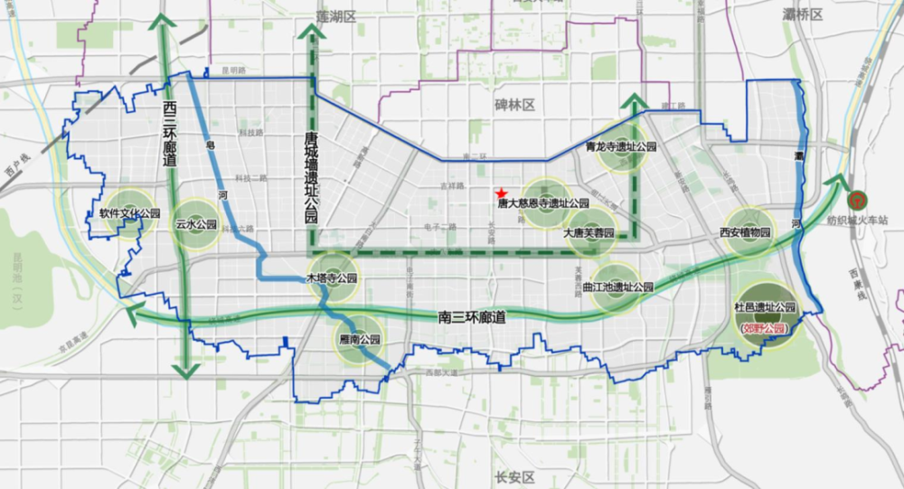 最新雁塔区总体规划建成更高水平国家一流西安龙头城区