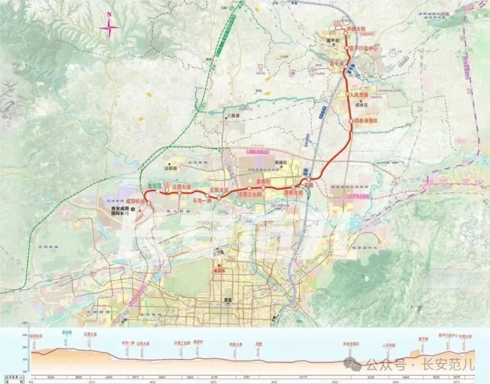 西安地铁17号线高清图图片