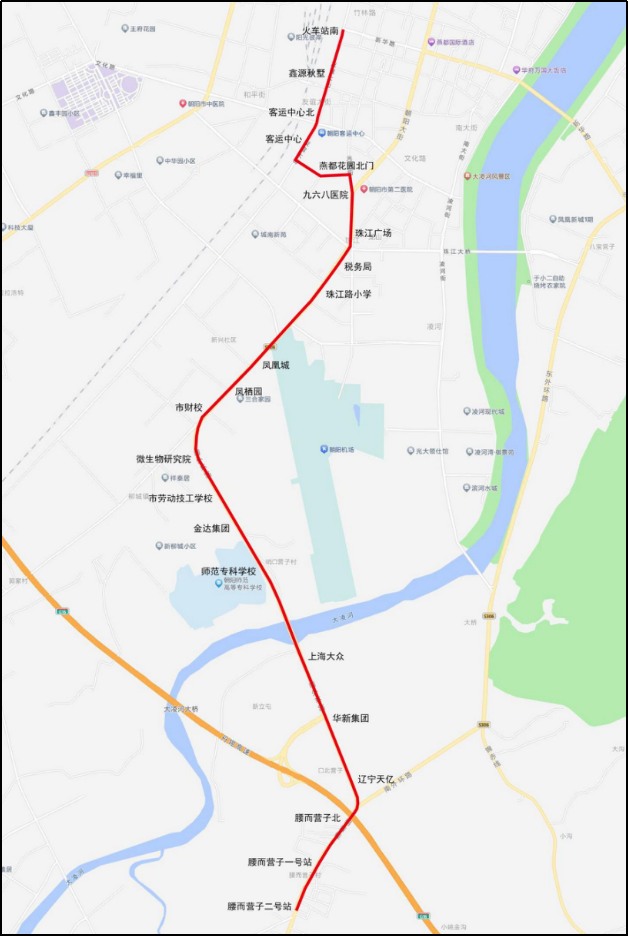 朝阳最新公交线路图!(抓紧收藏)