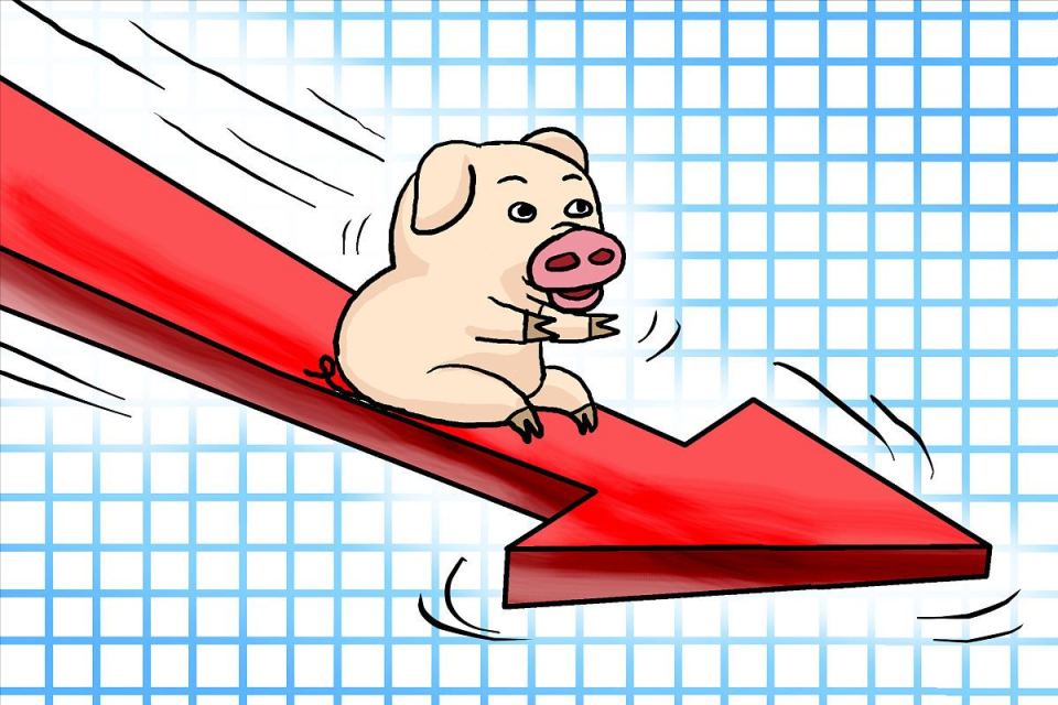 据数据分析,目前,外三元猪价跌至71元/斤,环比昨日下跌0