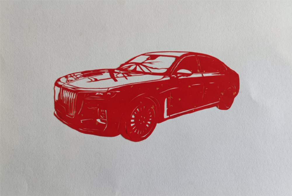 提到中国传统文化,很多人会想到剪纸艺术,那么提到最能代表中国汽车