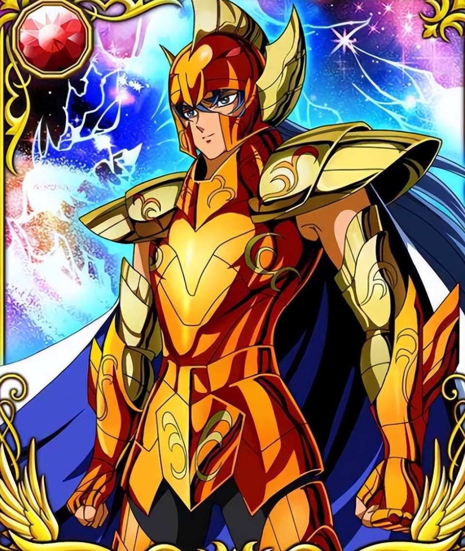 圣斗士海斗士废案设定公开原本鳞衣的配色和黄金圣衣相同