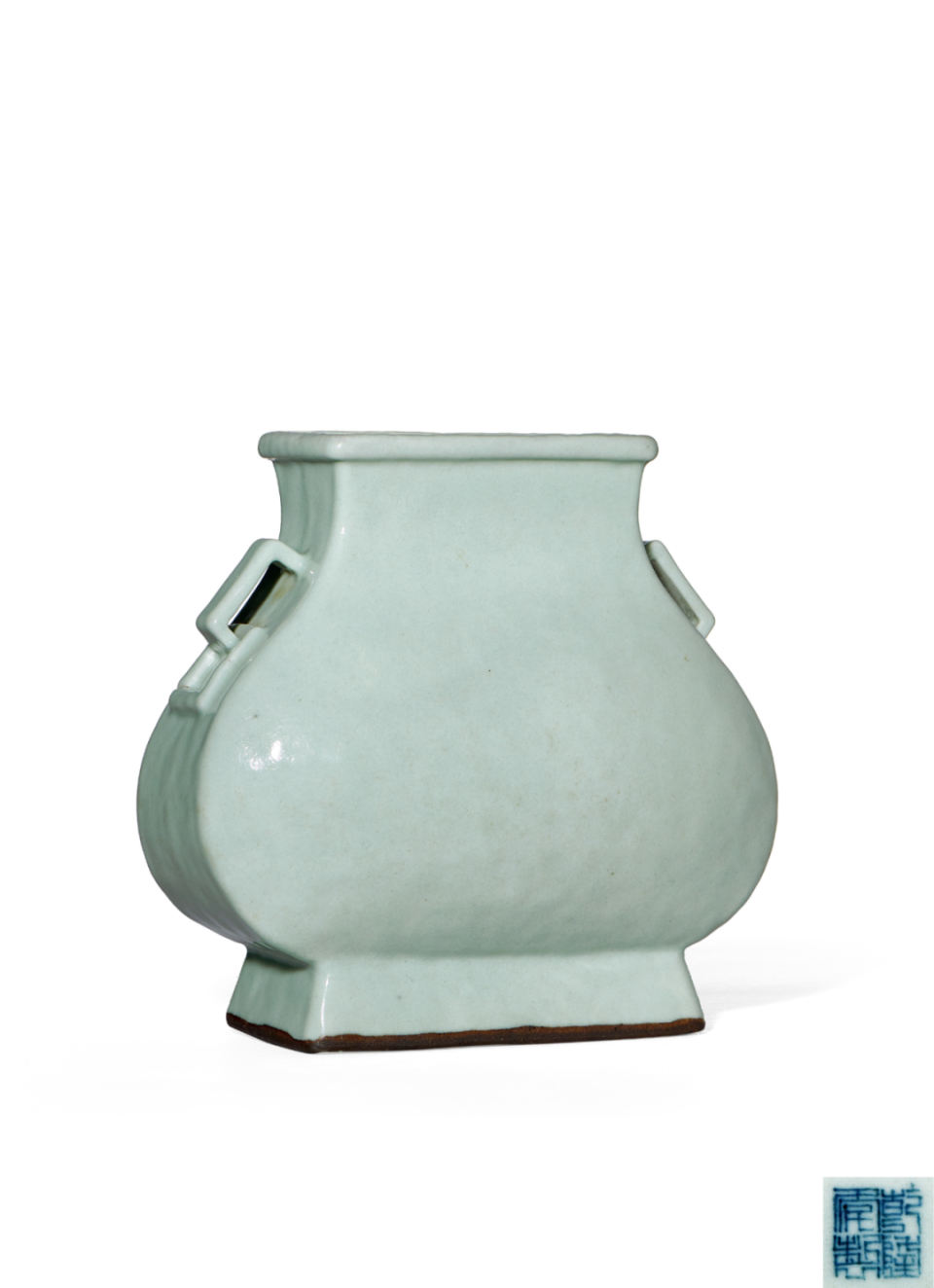 highrmb 180,000-280,000919清康熙 胭脂粉釉团凤纹摇铃尊「大清康熙