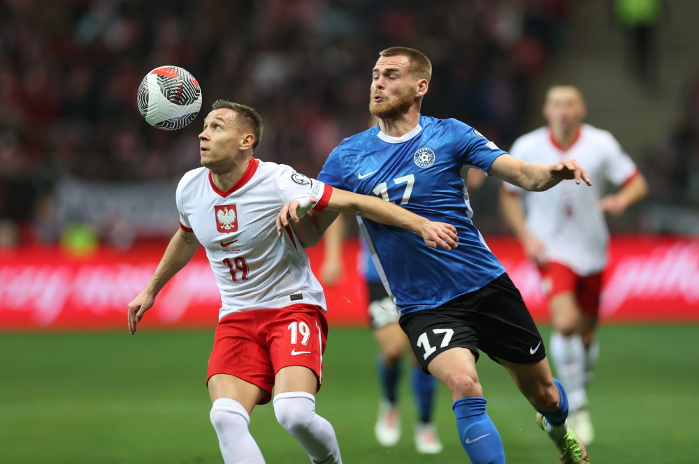 足球欧锦赛预选赛附加赛波兰胜爱沙尼亚