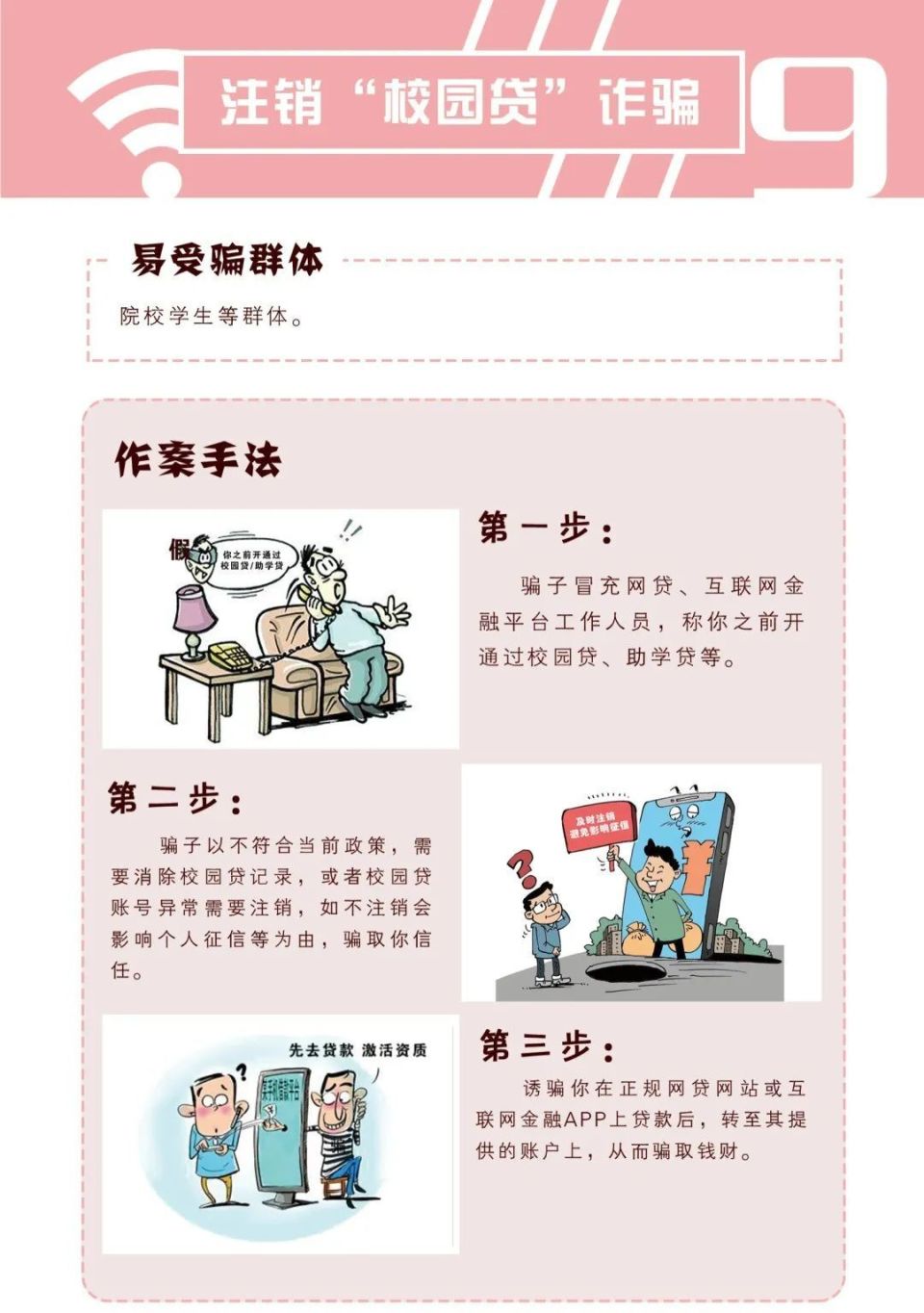 反诈骗图片创作意图图片