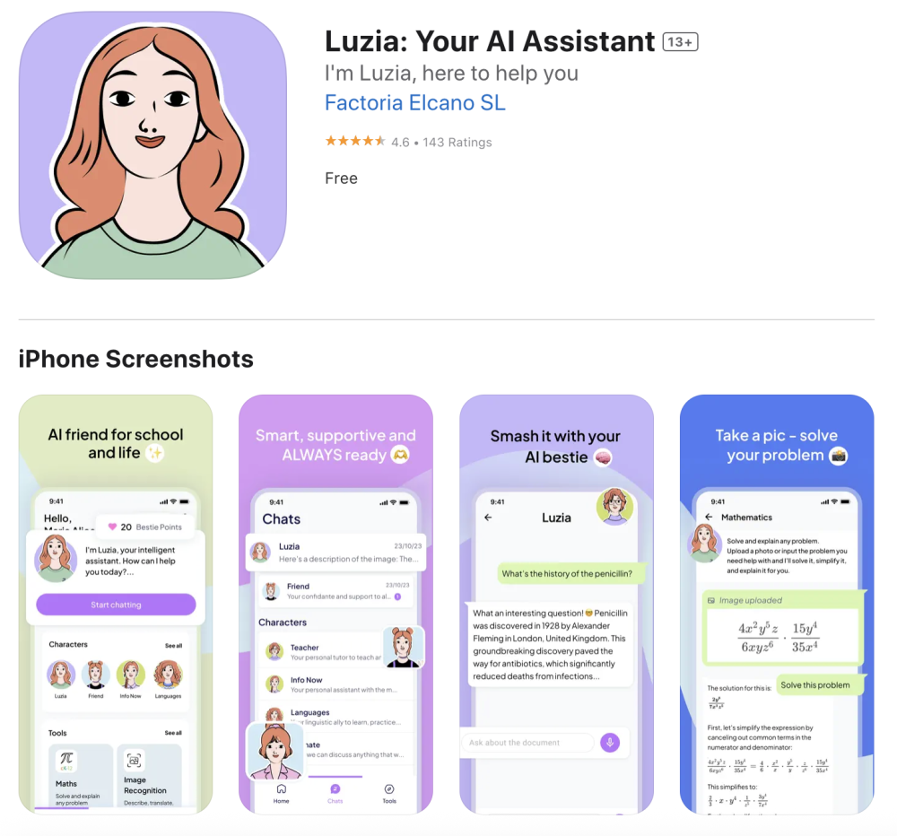 抄作业了，全球 15 款增速最快的 AI App 都是谁？｜2025年8月AI百强榜 · 原文图片 12