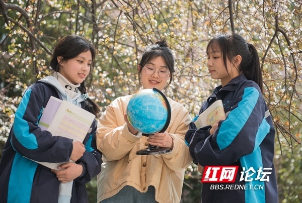 麻阳一中:春色满校园,正是读书时_腾讯新闻