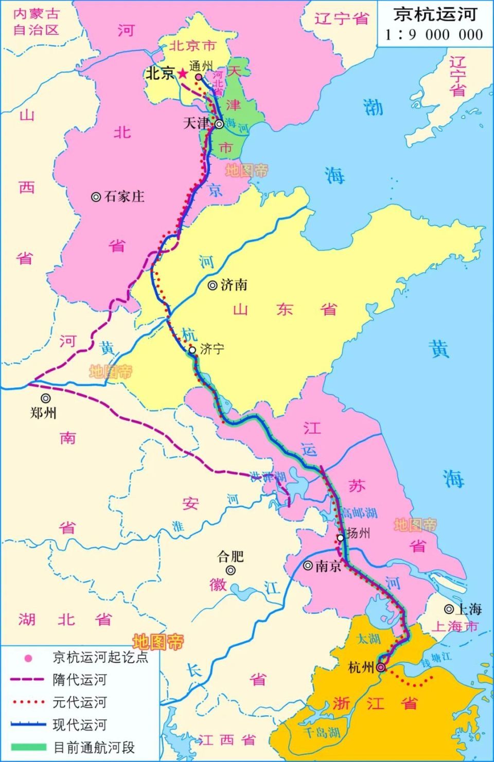 岸堤水库的地图图片