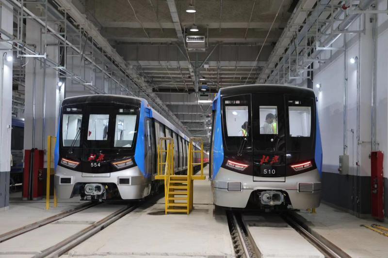 年底开通试运营 地铁17号线北段歇甲村车辆段进入动车调试阶段-腾讯