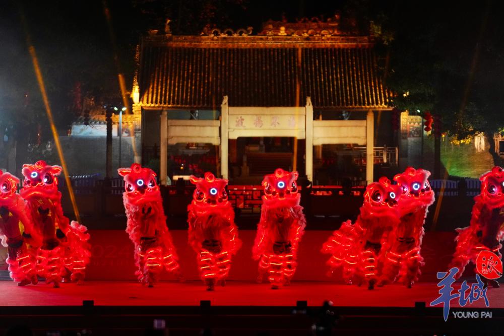 广州黄埔夜光龙狮贺波罗海丝文化展芳华