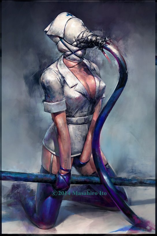 大有不同寂静岭角色设计师分享初版护士概念图