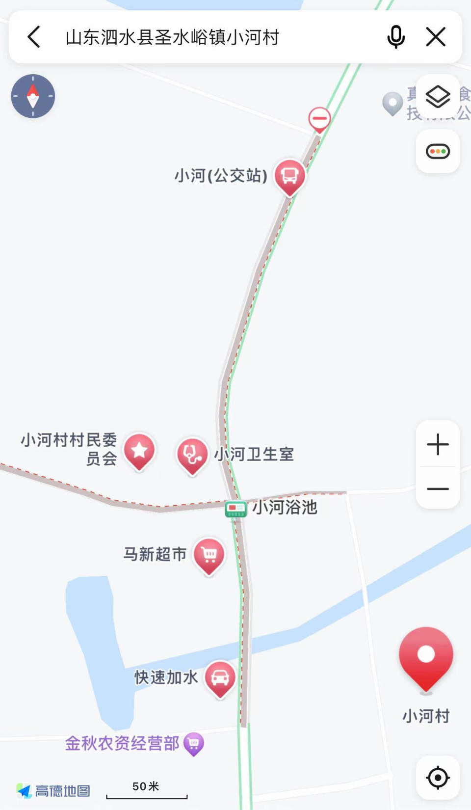 泗水县圣水峪镇地图图片