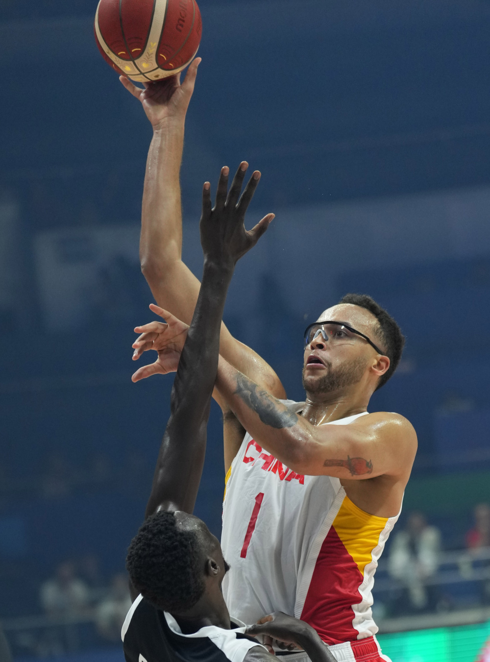 体育篮球世界杯中国队不敌南苏丹队3